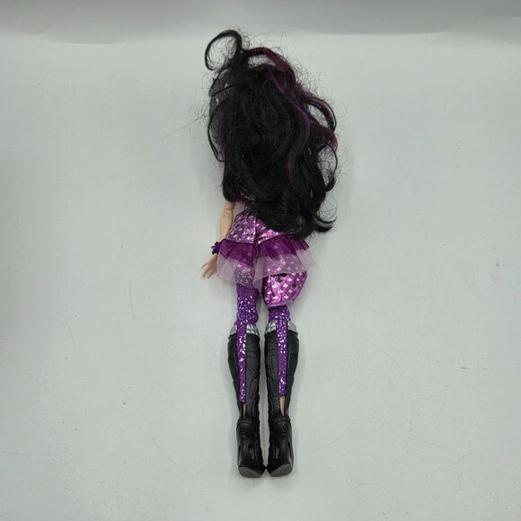 Ever After High Legacy Day Raven Queen Doll Mattel 2012 Purple Outfit & Boots - Picture 6 of 6